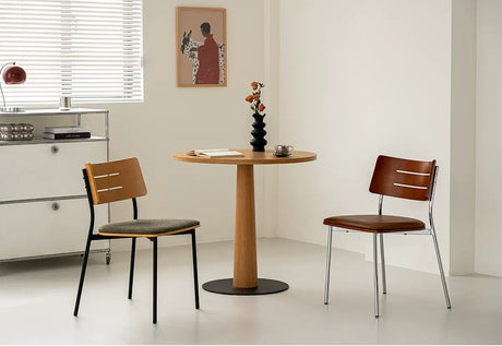 ABOUT WHITE Anouk Luxurious Retro Backrest Dining Chair from ABOUT WHITE