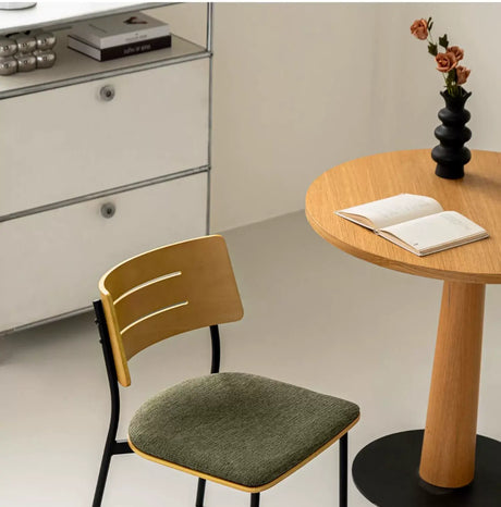 ABOUT WHITE Anouk Luxurious Retro Backrest Dining Chair from ABOUT WHITE