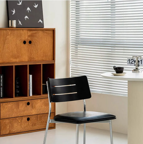 ABOUT WHITE Anouk Luxurious Retro Backrest Dining Chair from ABOUT WHITE