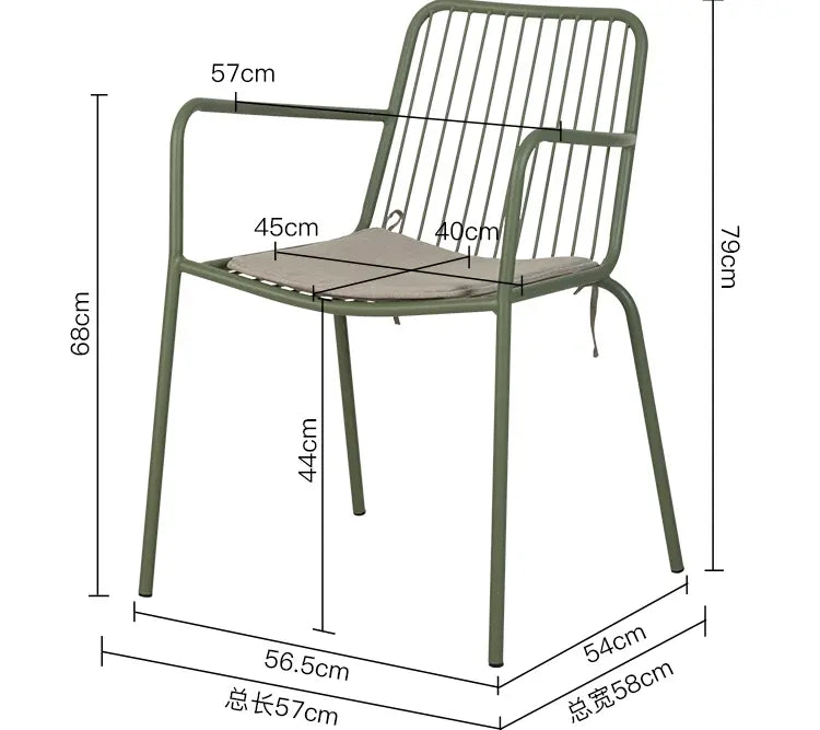 ABOUT WHITE Asakusa Minimalist Hollow Dining Chair from ABOUT WHITE