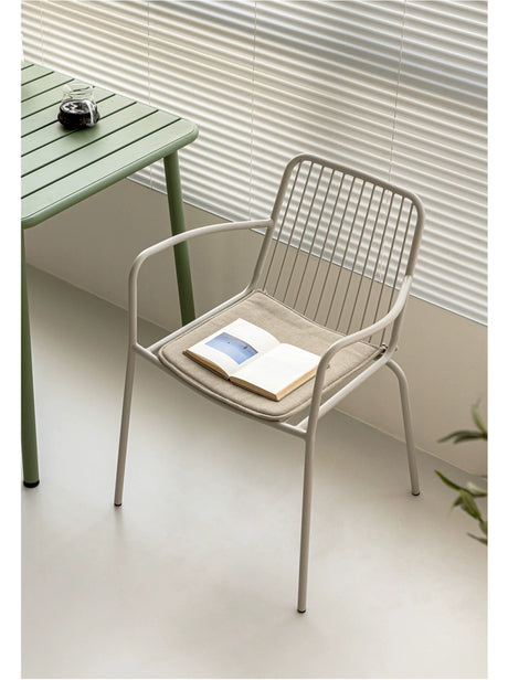 ABOUT WHITE Asakusa Minimalist Hollow Dining Chair from ABOUT WHITE