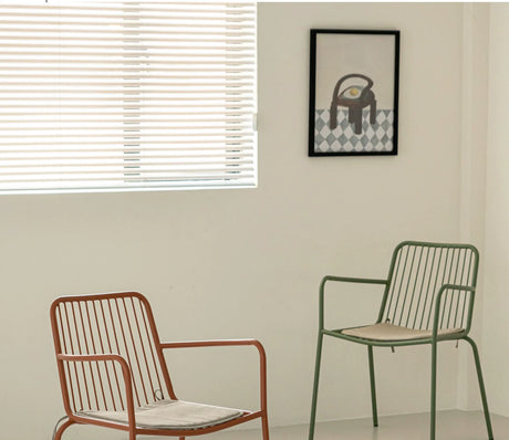 ABOUT WHITE Asakusa Minimalist Hollow Dining Chair from ABOUT WHITE