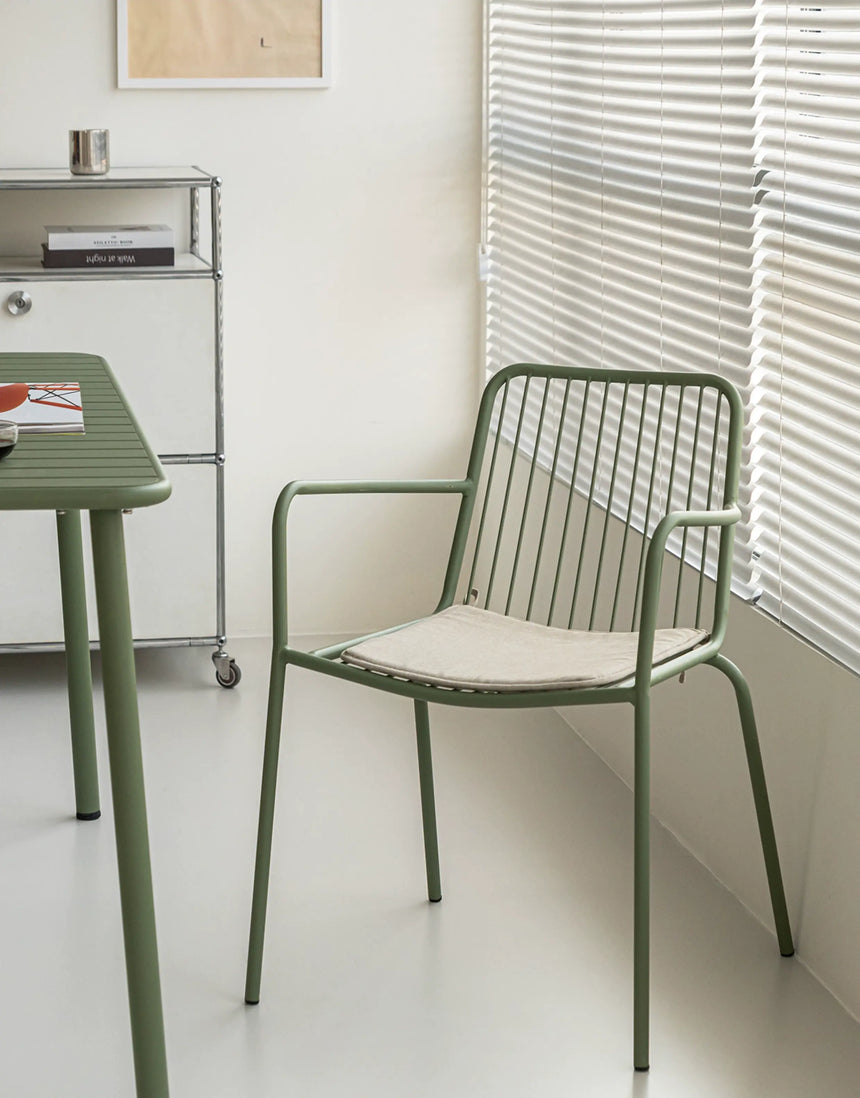 ABOUT WHITE Asakusa Minimalist Hollow Dining Chair from ABOUT WHITE