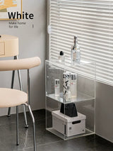 ABOUT WHITE Aurora Elegant Transparent Display Rack from ABOUT WHITE