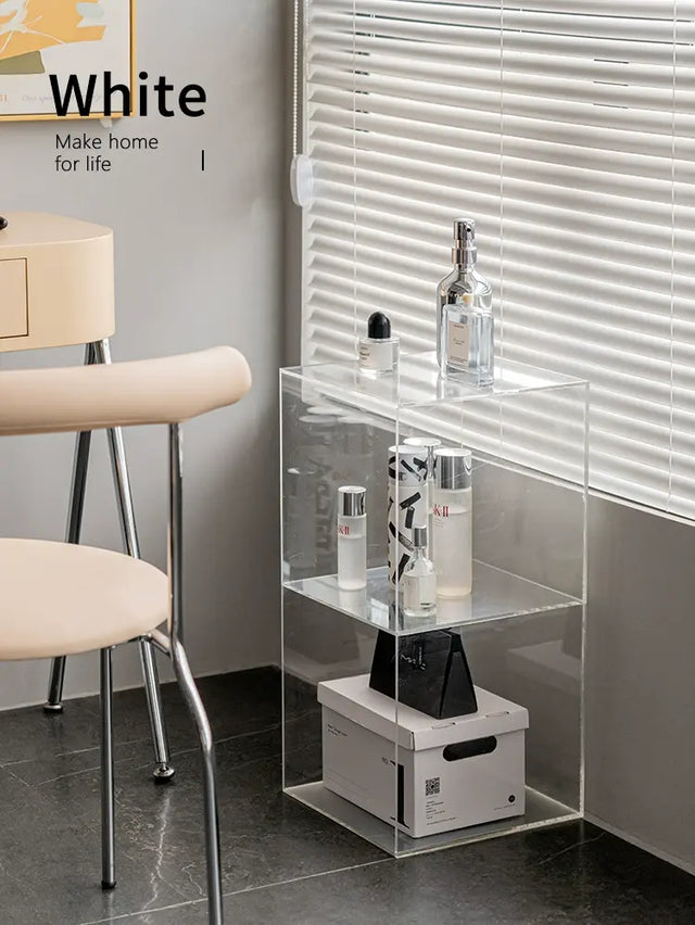 ABOUT WHITE Aurora Elegant Transparent Display Rack from ABOUT WHITE