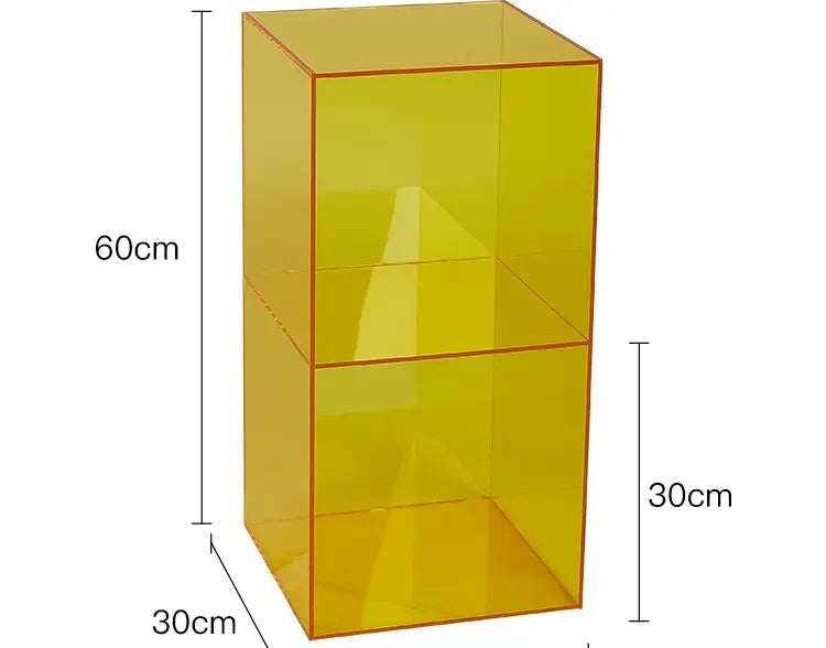 ABOUT WHITE Aurora Elegant Transparent Display Rack from ABOUT WHITE