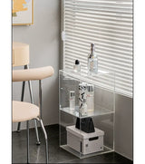 ABOUT WHITE Aurora Elegant Transparent Display Rack from ABOUT WHITE