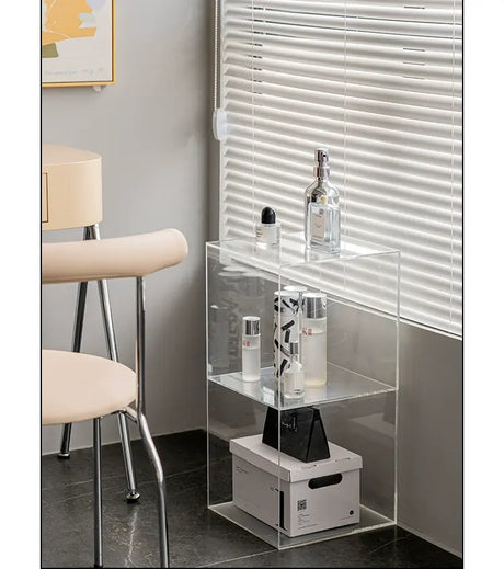 ABOUT WHITE Aurora Elegant Transparent Display Rack from ABOUT WHITE