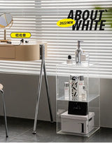 ABOUT WHITE Aurora Elegant Transparent Display Rack from ABOUT WHITE