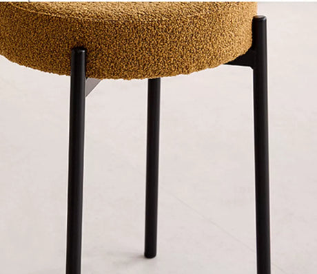 ABOUT WHITE Callan Minimalist Stackable Living Room Stool from ABOUT WHITE