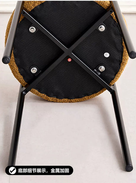 ABOUT WHITE Callan Minimalist Stackable Living Room Stool from ABOUT WHITE