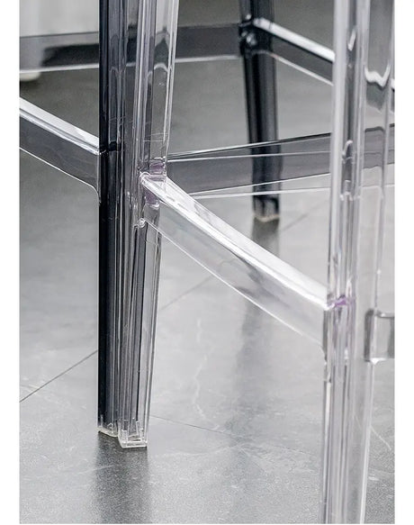 ABOUT WHITE Callidora Elegant Luxury Transparent Bar Chair from ABOUT WHITE