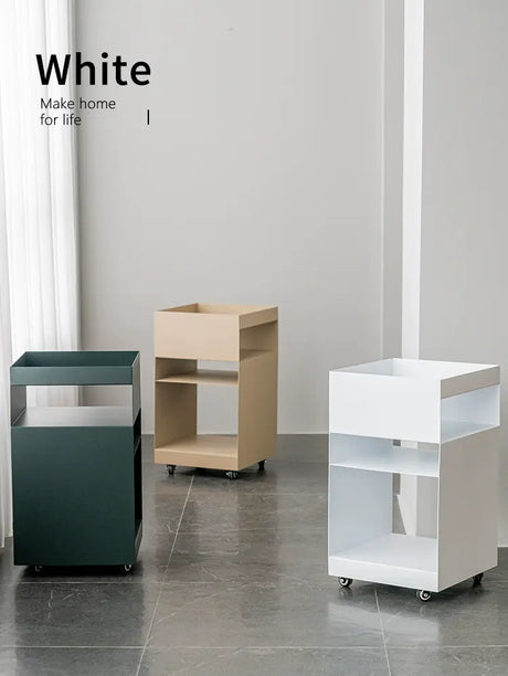 ABOUT WHITE Candelaria Minimalist Storage Coffee Table from ABOUT WHITE