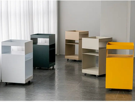 ABOUT WHITE Candelaria Minimalist Storage Coffee Table from ABOUT WHITE