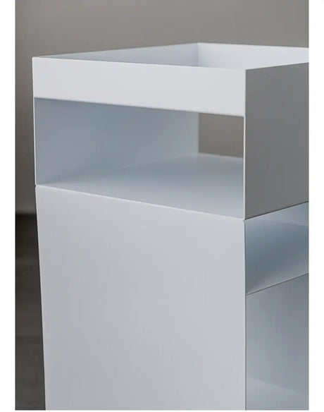 ABOUT WHITE Candelaria Minimalist Storage Coffee Table from ABOUT WHITE