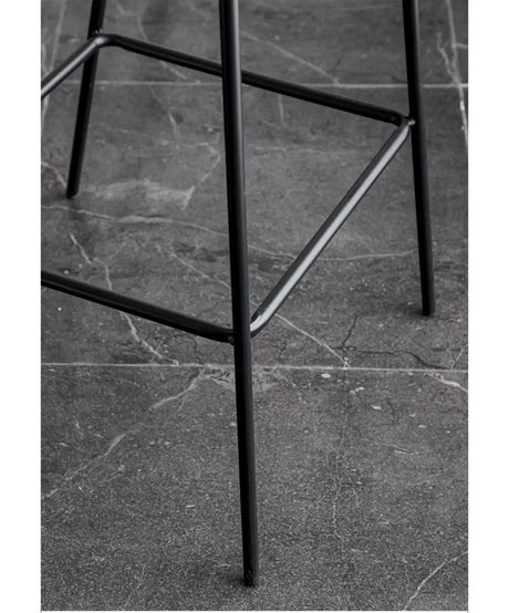 ABOUT WHITE Damaris Sleek Contemporary Nordic Bar Stool from ABOUT WHITE
