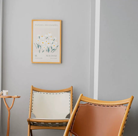 ABOUT WHITE Elara Elegant Nordic Leather Lounge Chair from ABOUT WHITE