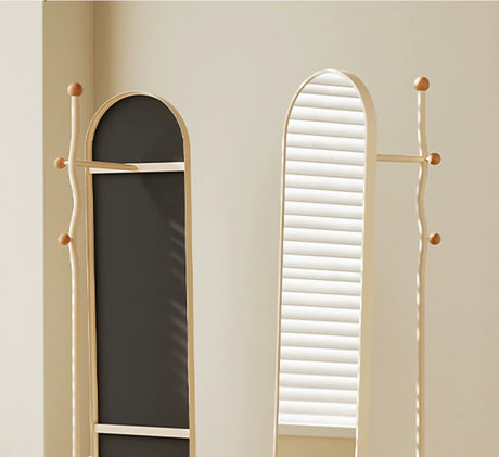 ABOUT WHITE Elowen Chic Integrated Floor Mirror Storage from ABOUT WHITE