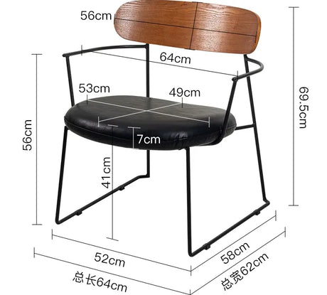 ABOUT WHITE Elowen Cozy Modern Dining Chair from ABOUT WHITE