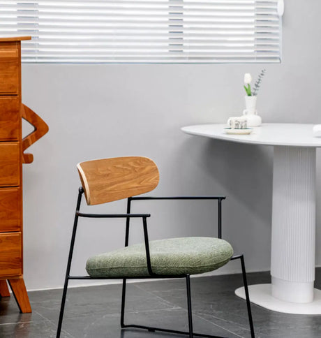 ABOUT WHITE Elowen Cozy Modern Dining Chair from ABOUT WHITE