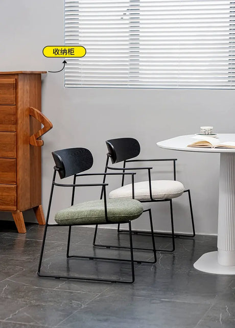 ABOUT WHITE Elowen Cozy Modern Dining Chair from ABOUT WHITE