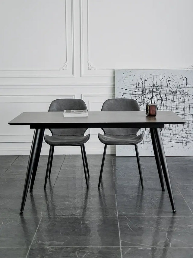 ABOUT WHITE Elowen Minimalist Cement Table Set from ABOUT WHITE