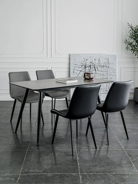 ABOUT WHITE Elowen Minimalist Cement Table Set from ABOUT WHITE