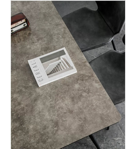 ABOUT WHITE Elowen Minimalist Cement Table Set from ABOUT WHITE