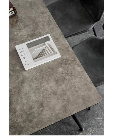 ABOUT WHITE Elowen Minimalist Cement Table Set from ABOUT WHITE