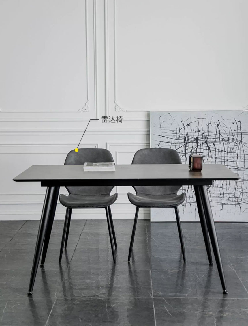 ABOUT WHITE Elowen Minimalist Cement Table Set from ABOUT WHITE