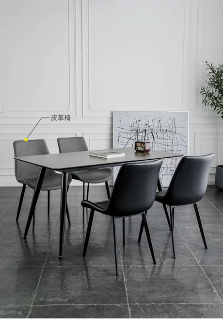 ABOUT WHITE Elowen Minimalist Cement Table Set from ABOUT WHITE