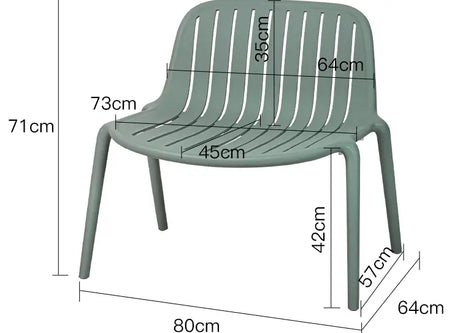 ABOUT WHITE Elowen Minimalist Comfortable Recliner Chair from ABOUT WHITE