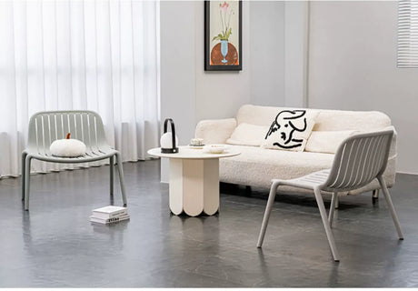 ABOUT WHITE Elowen Minimalist Comfortable Recliner Chair from ABOUT WHITE