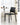 ABOUT WHITE Elowen Minimalist Stackable Dining Chair from ABOUT WHITE