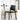 ABOUT WHITE Elowen Minimalist Stackable Dining Chair from ABOUT WHITE