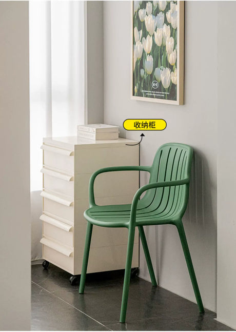 ABOUT WHITE Elowen Modern Scandinavian Highchair from ABOUT WHITE