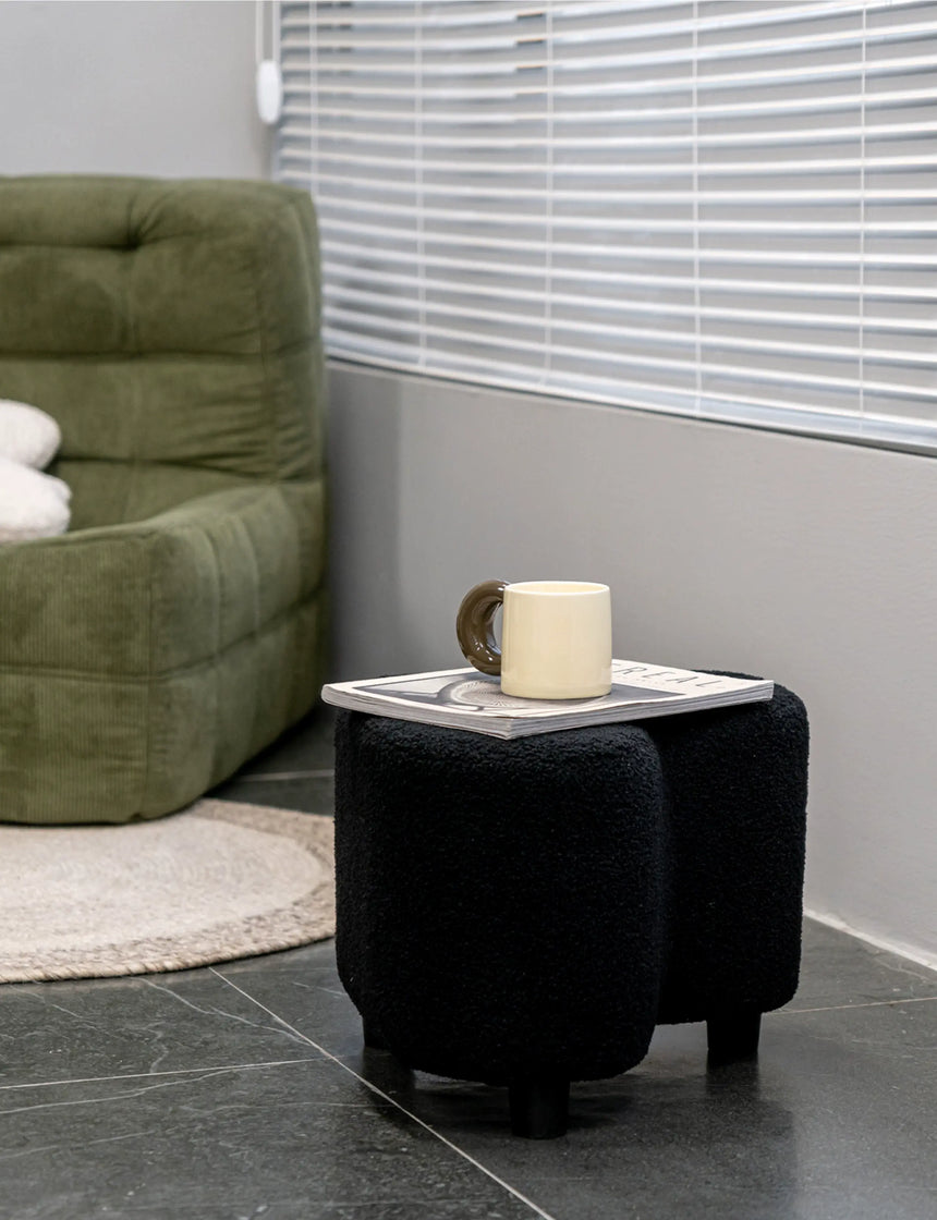ABOUT WHITE Elowen Nordic Designer Love Stool - Light Luxury High-End Household Bench from ABOUT WHITE