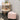 ABOUT WHITE Elowen Nordic Designer Love Stool - Light Luxury High-End Household Bench from ABOUT WHITE