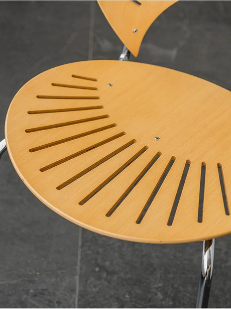 ABOUT WHITE Elowen Sleek Retro Dining Chair from ABOUT WHITE