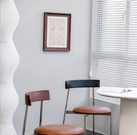 ABOUT WHITE Elowen Vintage-Inspired Soft Padded Dining Chair from ABOUT WHITE