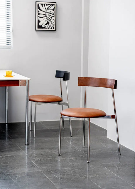 ABOUT WHITE Elowen Vintage-Inspired Soft Padded Dining Chair from ABOUT WHITE