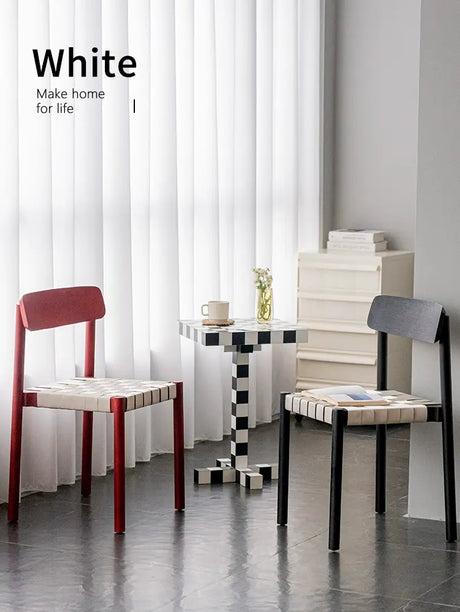 ABOUT WHITE Elysia Scandinavian Design Natural Wood High Chair from ABOUT WHITE