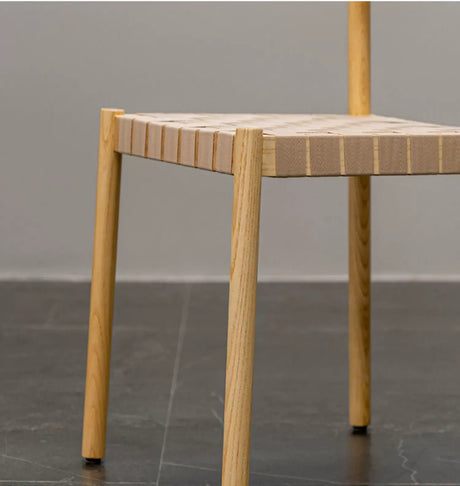 ABOUT WHITE Elysia Scandinavian Design Natural Wood High Chair from ABOUT WHITE