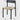 ABOUT WHITE Elysia Scandinavian Design Natural Wood High Chair from ABOUT WHITE
