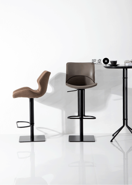 ABOUT WHITE Elysium Chic Stylish High Stool from ABOUT WHITE