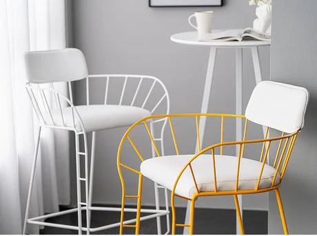 ABOUT WHITE Elysium Modern Minimalist Highfoot Chair from ABOUT WHITE