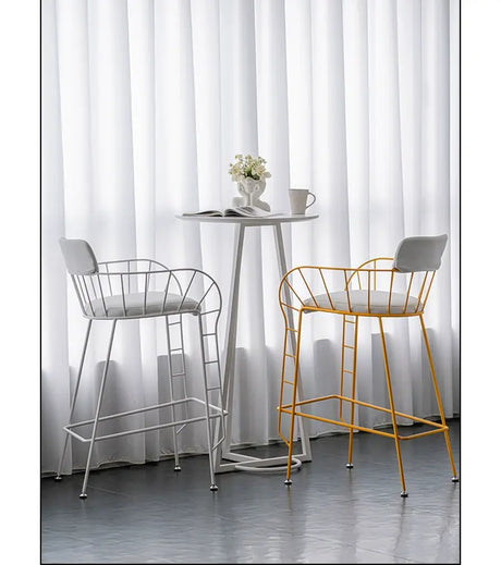 ABOUT WHITE Elysium Modern Minimalist Highfoot Chair from ABOUT WHITE