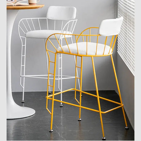 ABOUT WHITE Elysium Modern Minimalist Highfoot Chair from ABOUT WHITE
