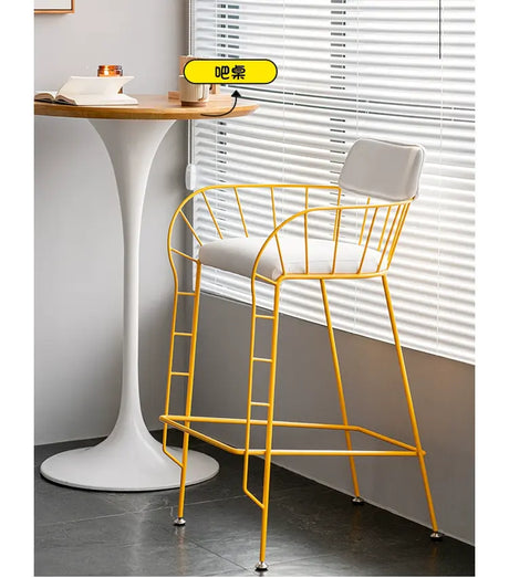 ABOUT WHITE Elysium Modern Minimalist Highfoot Chair from ABOUT WHITE
