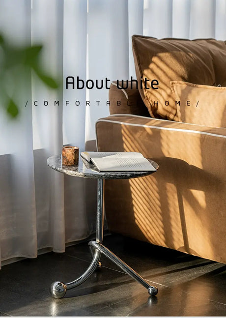 ABOUT WHITE Enzo Elegant Minimalist Coffee Table from ABOUT WHITE